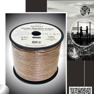 Hunter 15 AWG Speaker Cable – 100M Roll (High Performance Audio)